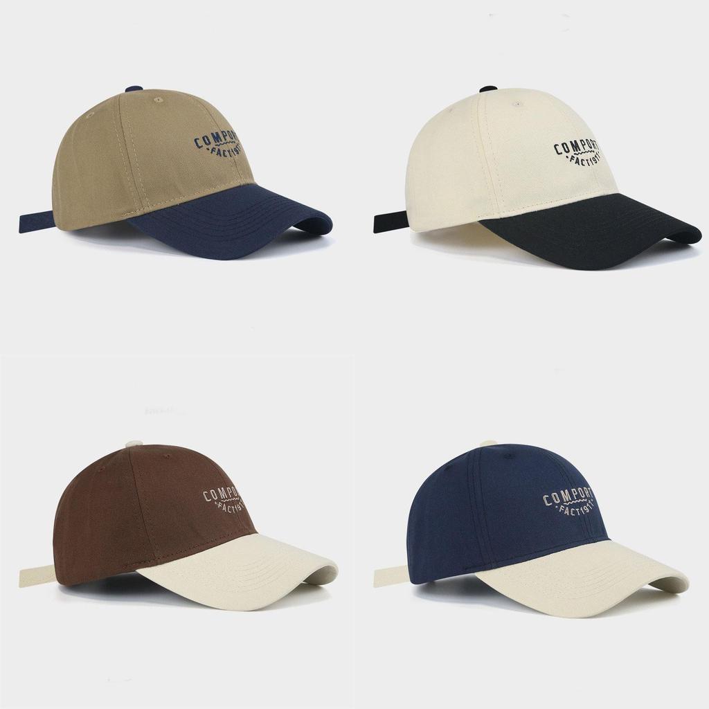 Cotton Baseball Cap For Women Men With Wide Brim Sun Protection Summer Casual Fashion