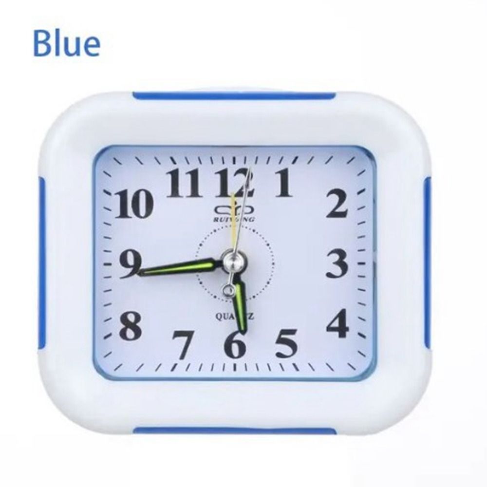 Cute Small Table Clock Simple Bedside Clock Creative Lazy Alarm Clock Students