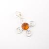 Citrine Gemstone 925 Sterling Silver Jewelry Handmade Pendant For Mother's Day PP-41-4