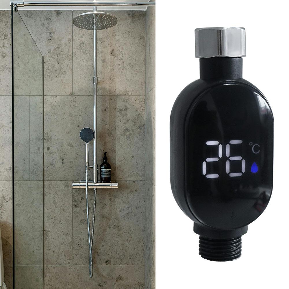 Waterproof Water Temperature Gauge Precise Measurement Shower Thermometer  Safe Bathing
