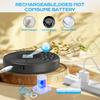 Портативный CD-плеер Walkman, CD-плеер с Bluetooth-передатчиком и встроенными динамиками, поддержка наушников, перезаряжаемый Discman с функцией воспроизведения через USB