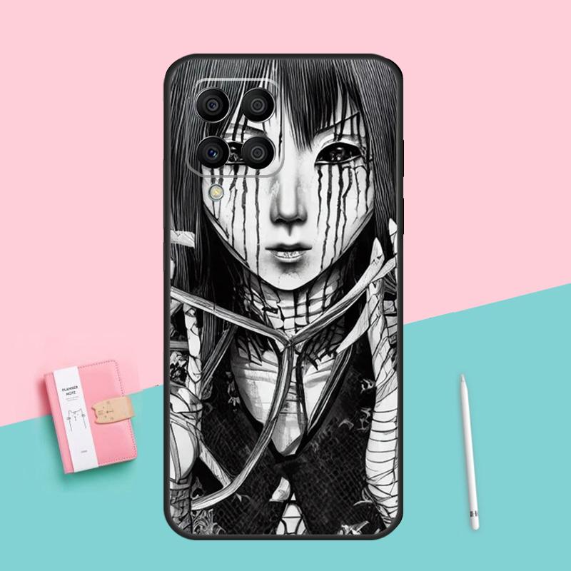 Стиль Хоррор Манга Для Samsung Galaxy M52 M32 M06 M16 M13 M14 M33 M12 M31 M55 M15 M11 M21 M35 M53 M34 M54 Чехол