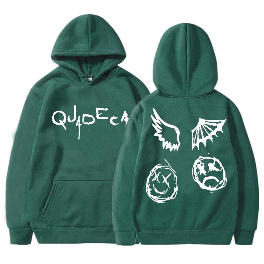 Duki From The End of The World Hoodie Graphic Printing Hip Hop Casual Sweatshirt With Pocket Fleece Clothes Unisex Punk Hoody