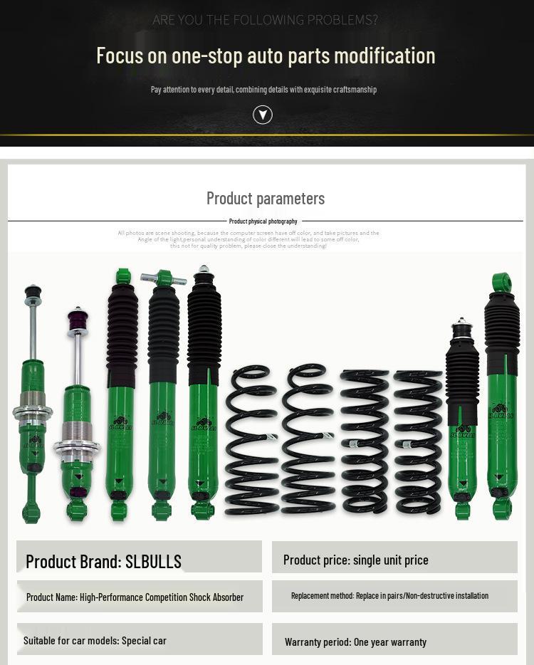 Ford Ranger T6 T7 T8 Pickup Shock Absorber Hanger Two-Inch Lift Kit for Modification