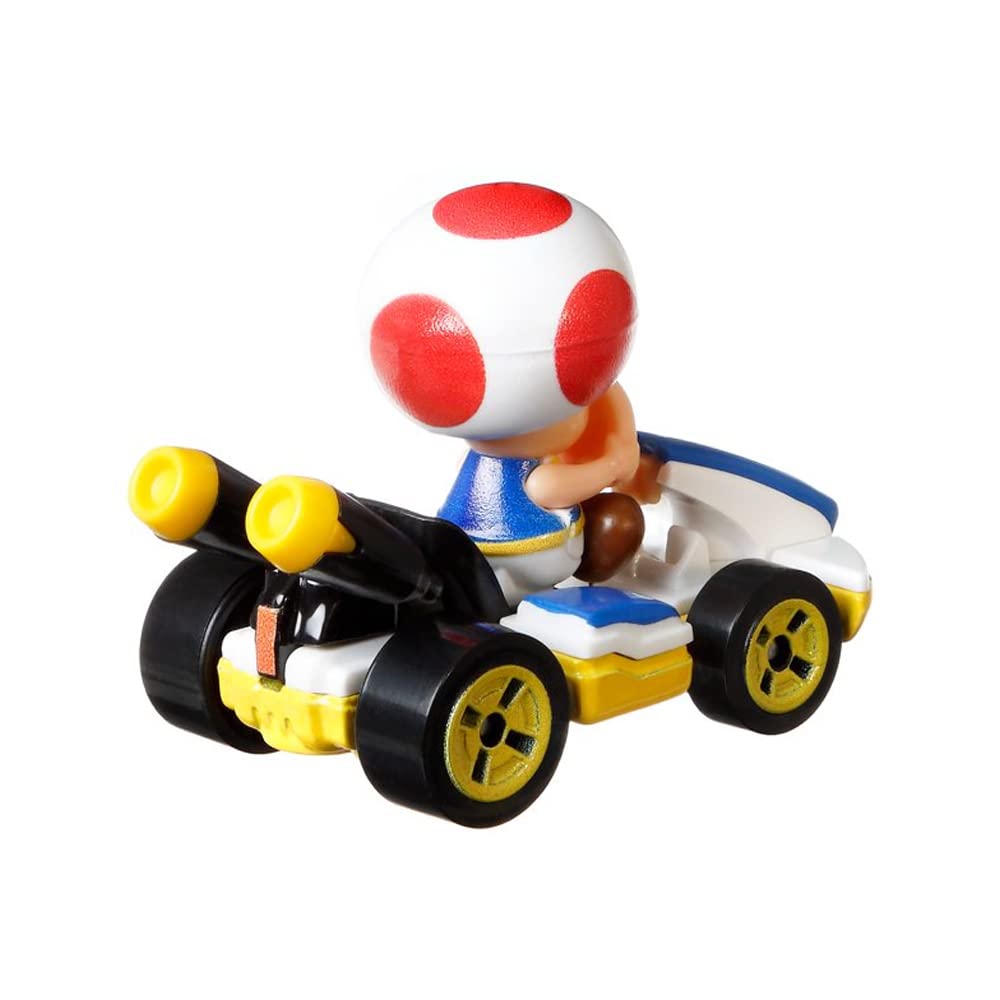 Hot Wheels Mario Kart Стандартный карт gbg25 Тоад,