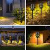 1/2 шт. Хэллоуин солнечные фонари уникальный дизайн черепа автоматическая зарядка не требуется проводка простота