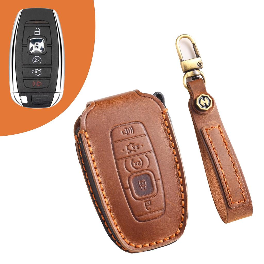 Чехол для ключа автомобиля Lincoln для моделей Adventurer, Navigator, Pilot, Continental и MKZ