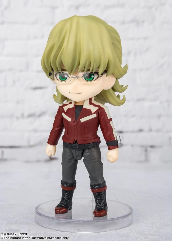 TAMASHII NATIONS Figuarts mini TIGER BUNNY 2 Barnaby Brooks Approximately 90mm PVC ABS Painted Movable Figure & Jr. &