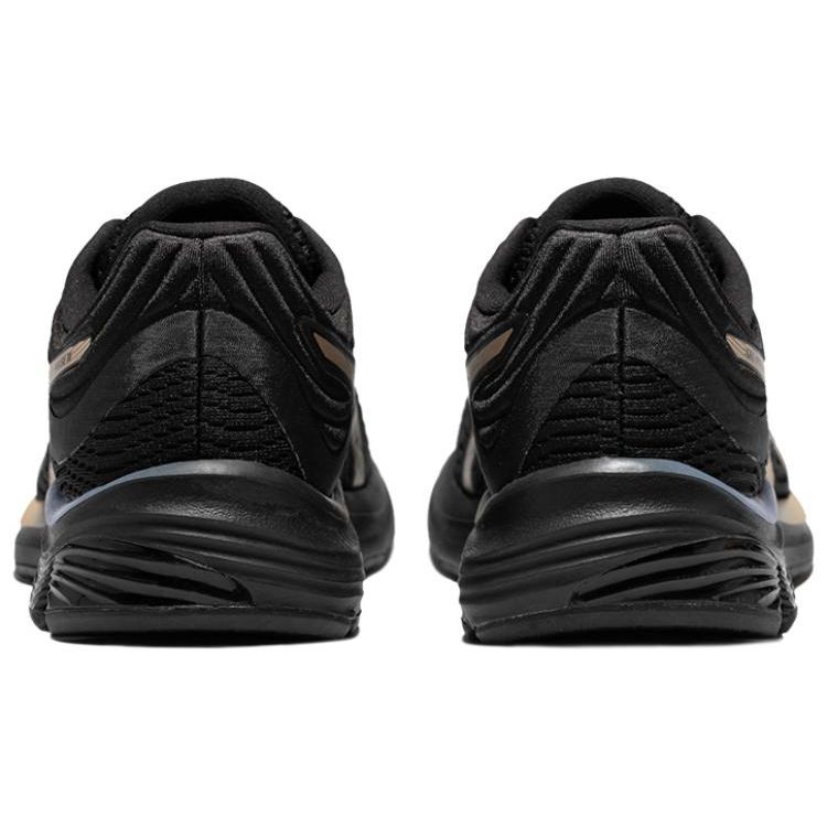 Asics Gel-Pulse 11 Шнуровка Прочные Дышащие Низкие Кроссовки для Бега Женские Кроссовки для Бега Черный Розовый 1012B138-003