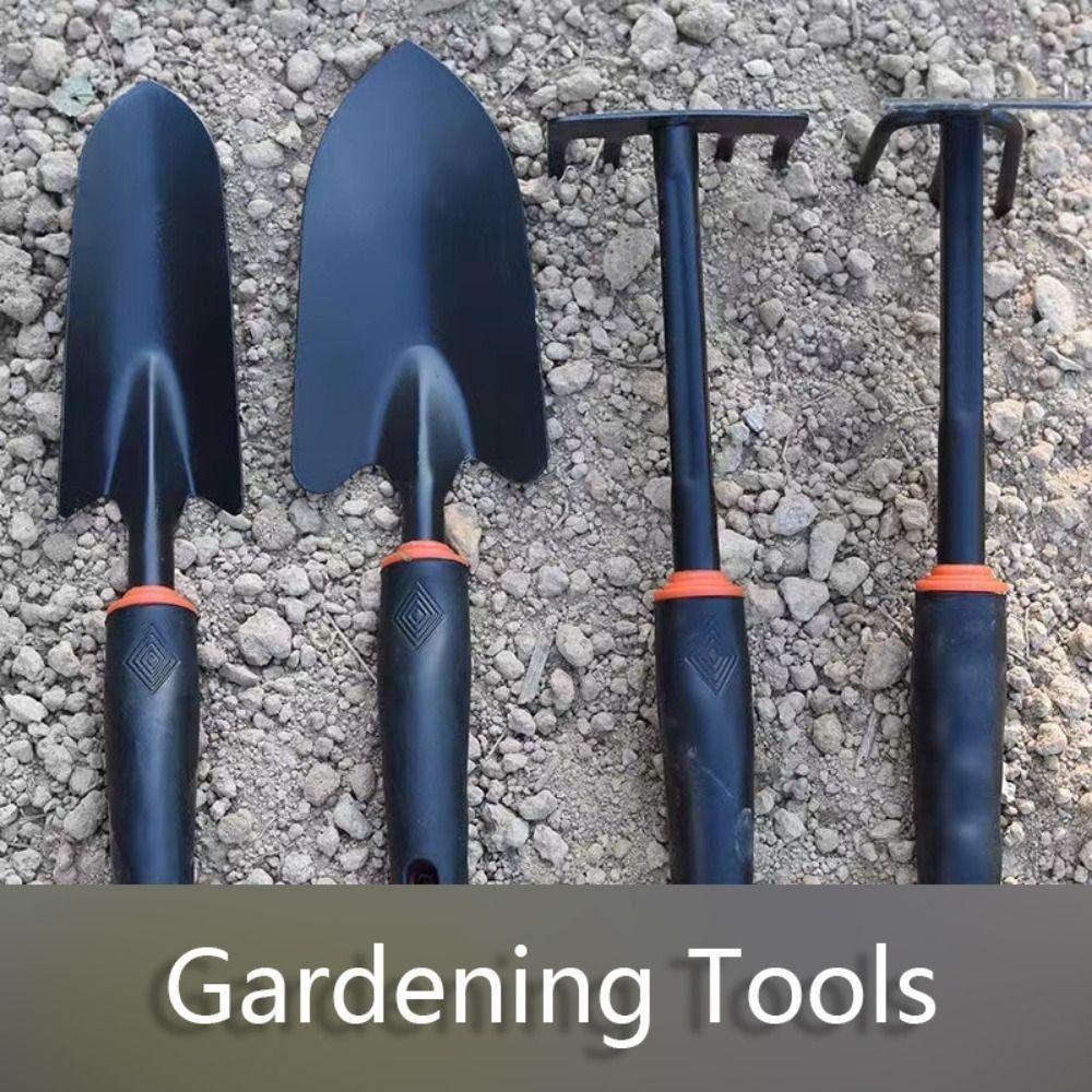 Посадка цветов Мини стальные грабли Прополка цветов Маленькая лопата для копания почвы Сельскохозяйственная лопата