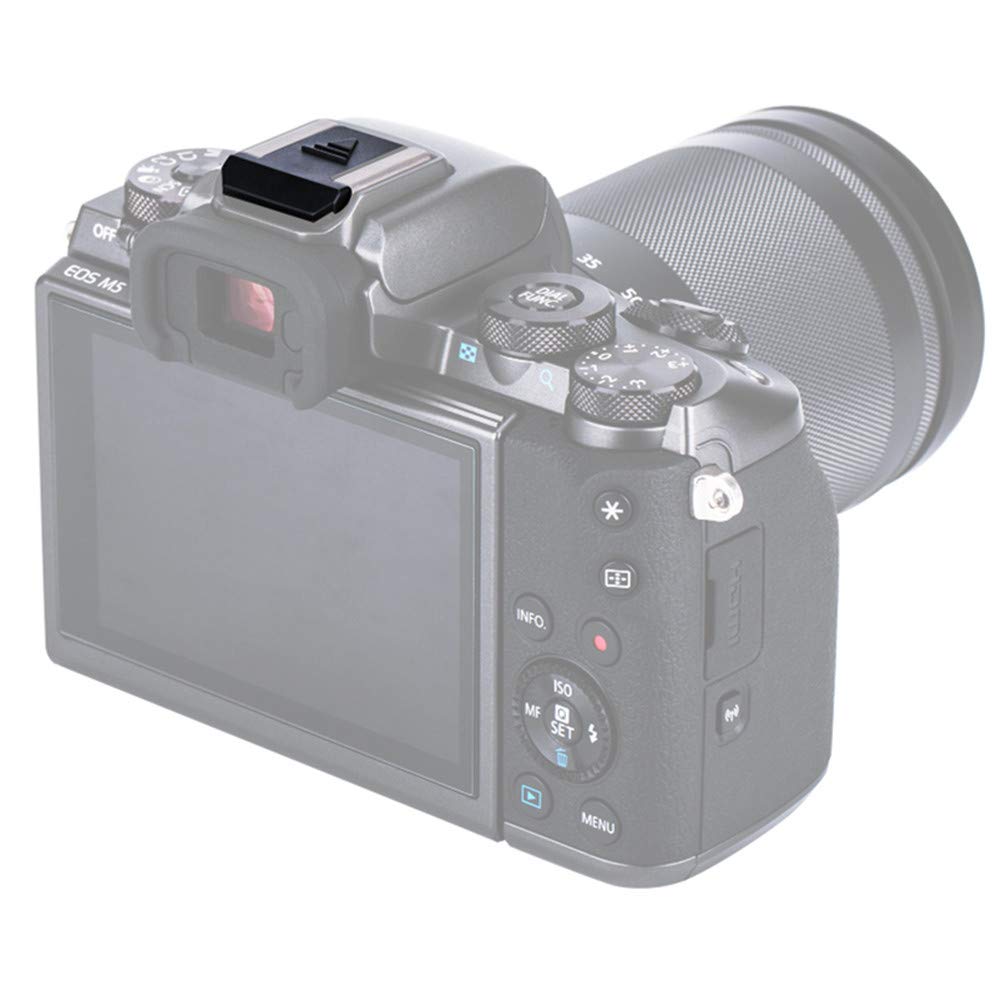 Pack of 4 JJC Hot Shoe for Canon EOS Kiss Mark II Covers/Caps R100, R5C, R3, R5, R6, R, RP, 90D, 80D, M, M2, X10i, X10, X9, X9i, X8i, 6DM2, 5DM4,