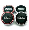 4 шт. 60 мм 500 колпачки ступицы колеса автомобиля центральные колпаки колеса подходят 500 Pop Cabrio Lounge Cabrio Auto Styling