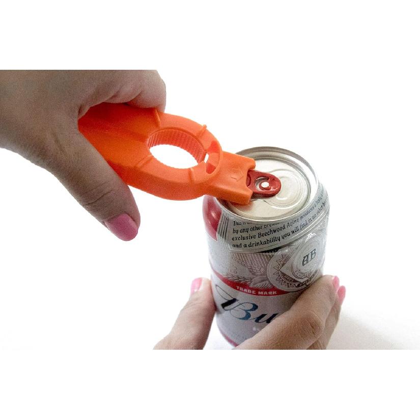 2-pack Multifunctional Bottle and Can Opener, Plastic Water Bottles, Twist-Off, Pull Tab Soup, for Weak Hands, Seniors, Elderly, Rheumatoid