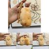Adorable Plush Potato Keychain Cute Soft Stuffed Toy Charming Backpack Charm
