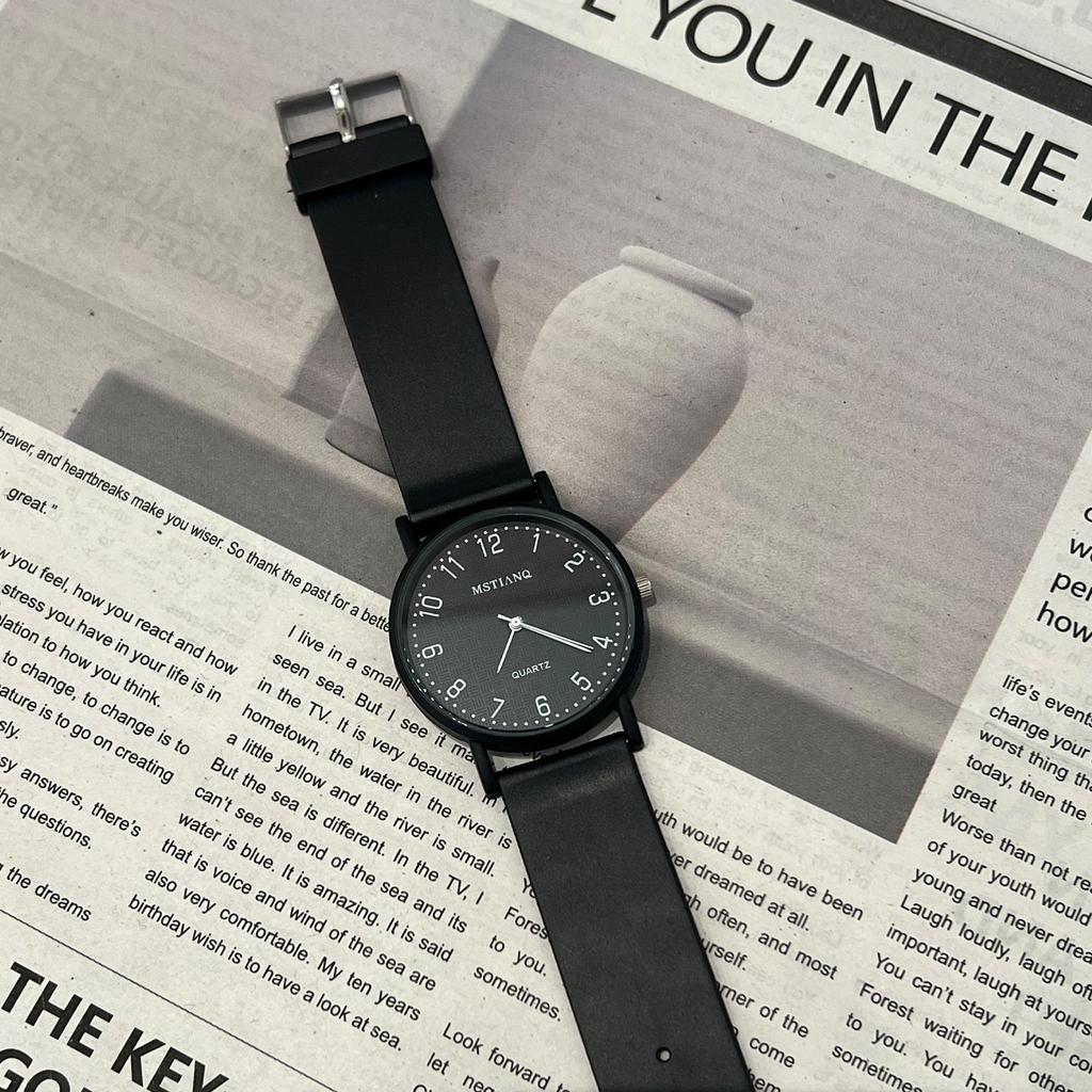 Examination Watch Male And Female Students Mori College Style Fashionable And Versatile Simple Large Dial Hands Quartz Watch
