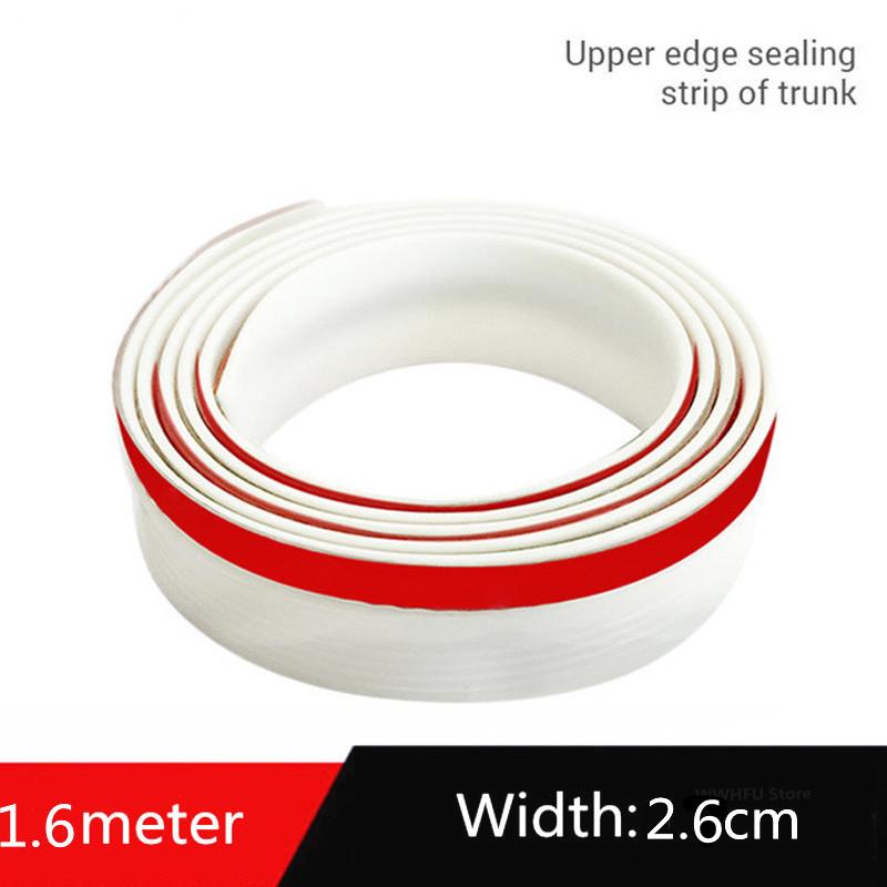 Автомобильная резиновая уплотнительная полоса, уплотнительная полоса для крышки багажника автомобиля, универсальная отделка верхнего края хэтчбека, водонепроницаемая, пылезащитная, автомобильные аксессуары