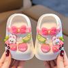 Summer Girls Closed Toe Clogs Soft Non Slip Indoor Sandals For Toddlers Babies Cute Cartoon Design Lightweight Comfortable