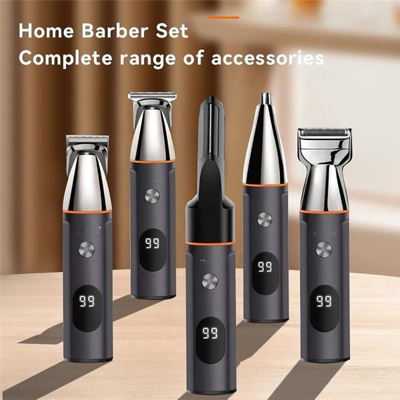 Hair Trimmer Beauty Trimmer Digital Display Multifunctional Hair Clipper Electric Hair Clipper Men's Hair Removal Device