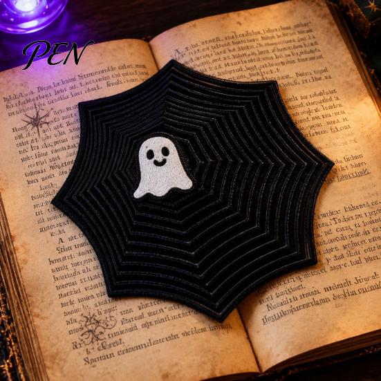 Забавный офисный настольный аксессуар Паутина Игрушка-антистресс, 3D-печатная Хэллоуинская сенсорная головоломка для снятия стресса, Настольное украшение для снятия напряжения с привидением