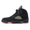 Женские кроссовки Air Jordan 5 Retro GORE-TEX Off-Noir Черный огненно-красный муслин DR0092-001