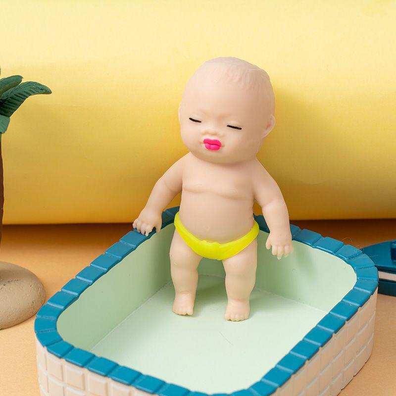 Игрушка-антистресс для куклы с черным тоном кожи