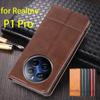 Deluxe Magnetic Adsorption Leather Fitted Case for OPPO Realme P1 Pro P1Pro (5G) Flip Cover Protective Case Capa Fundas Coque
