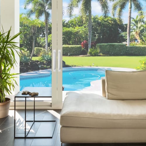 Hongzhanfa Door Handles, Drawer Pulls, Self-Adhesive, Set of 2, Aluminum Alloy, Double-Sided Tape, Cupboard Pull Handles, Door Pulls, Assist Door Open