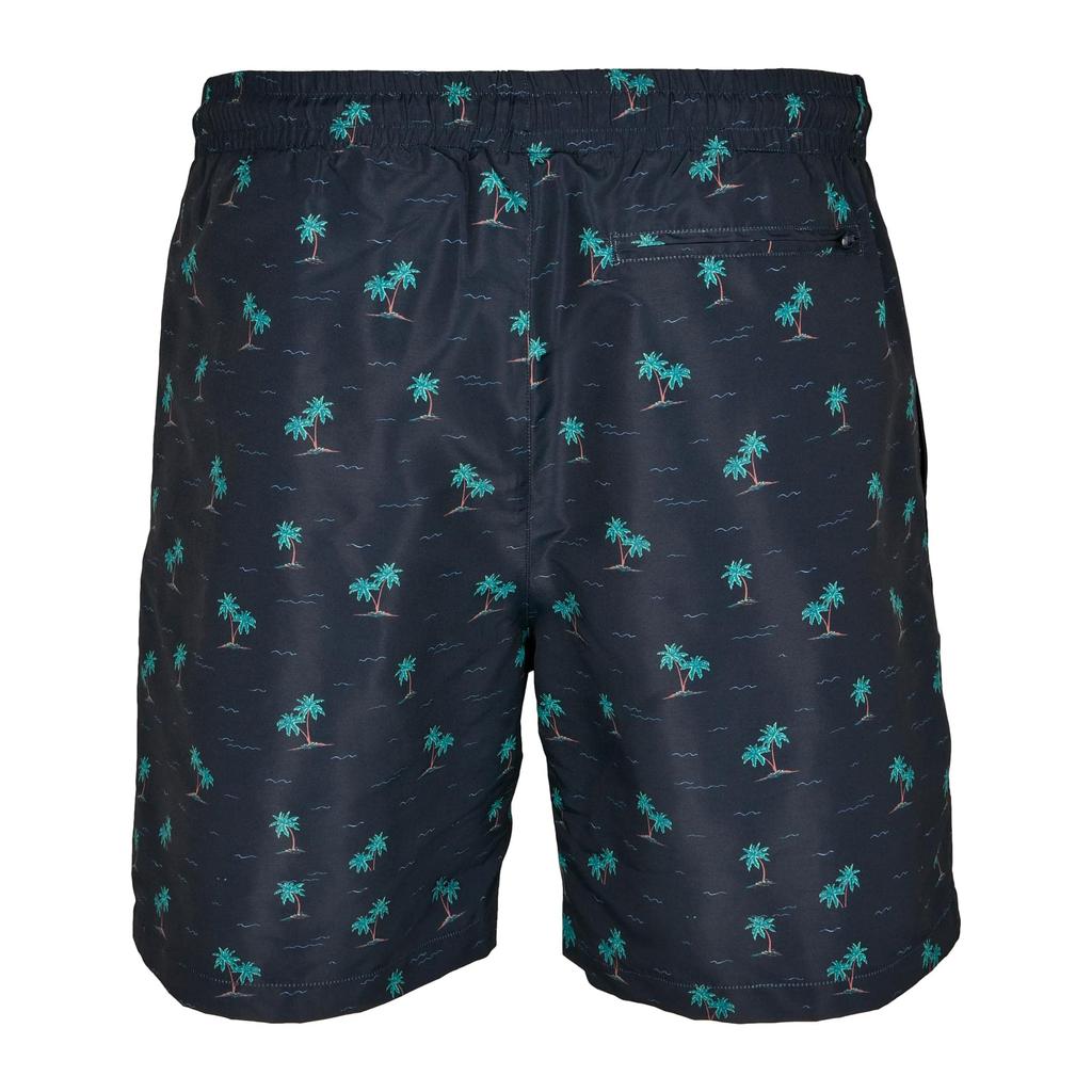 Urban Classics Mens Patterned Swim Shorts