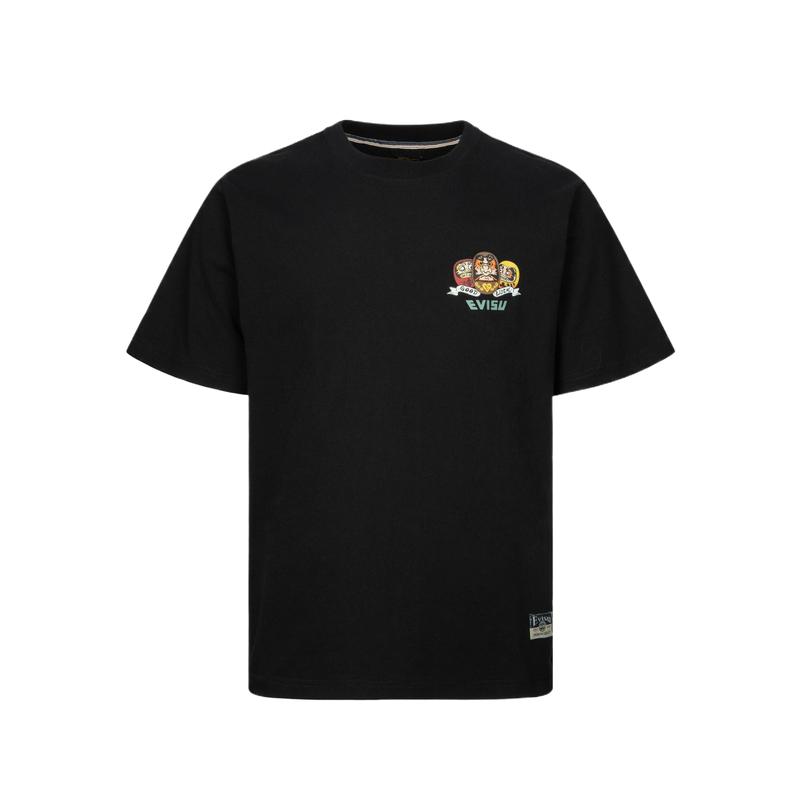 EVISU Daruma-print Cotton T-shirt 2ESHTM4TS1098XXCT