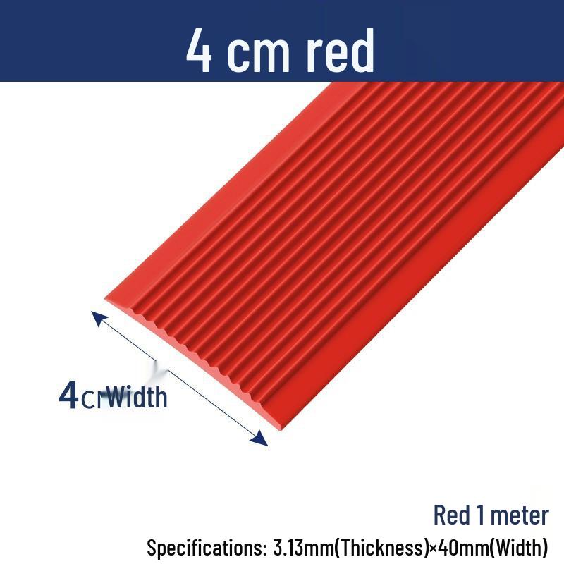 Самоклеящаяся ПВХ противоскользящая накладка на кромку ступени для детских садов