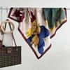 Fashion Decoration Scarf Hairband Tie Hair 70 Small Square Scarf Silk Scarf Women'S Spring And Autumn Versatile Small Scarf Professional Scarf