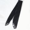 1 PC Ladies' Polka Dot Small Square Scarf With Printed Polka Dot Scarf, Silk Scarf