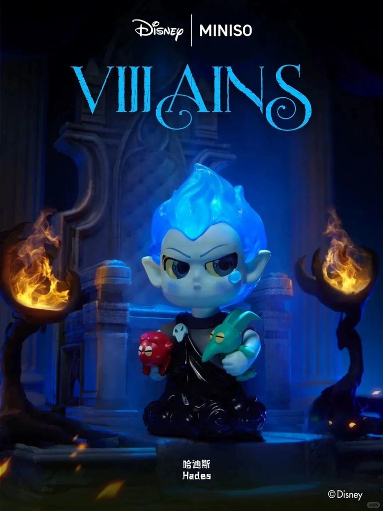 Genuine Villains Series Blind Box Anime Figure Desktop Ornament Collection Evil Queen Cruella Ursula Hades birthday gifts