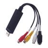 Usb 2.0 To 3 Audio S-Video Tv Dvd Vhs Rw Converter Adapter Cable Accessories