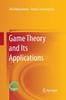 Книга Game Theory and Its Applications