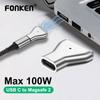FONKEN Magnetic USB C Adapter Type C To Magsafe2 Connector PD Female Fast Charging Adapter For MacBook Air/Pro