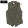 RRL MNRROTW1N220061 Green Corozo Button Windbreaker Wool Tweed Vest/Gilette Best S BrownUsed