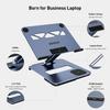 BENFEI 6-в-1 Складная подставка для ноутбука с док-станцией USB-C и магнитной беспроводной зарядкой (15W), Зарядка PD100W, HDMI 4K@60Hz, 4 x USB3.0, Функция переключения KVM