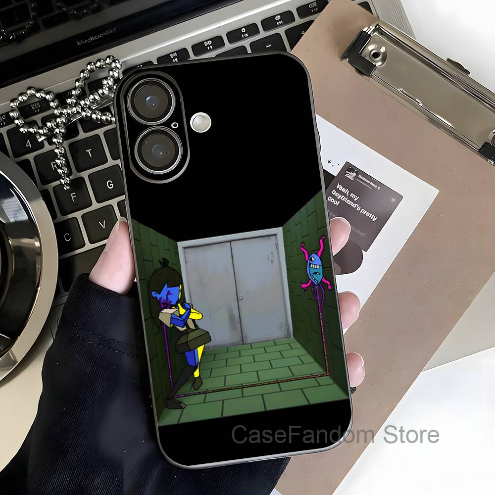 E-ENA Dream BBQ G-GAME Магнитная Беспроводная Зарядка Прозрачный серый Чехол для Телефона Для iPhone 17,16,15,14,13,12,11,Pro,Max,Plus