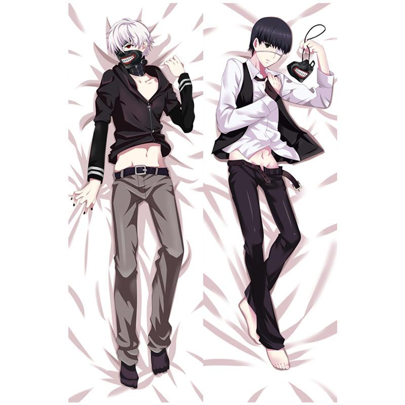 Аниме Токио вурдалак наволочки Kaneki Ken маска Touka Touka Kirishima Dakimakura чехол двустороннее постельное белье обнимающая наволочка для тела