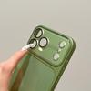 Металлический Жесткий Чехол для iPhone 13/14/15/16/17P Pro Max - Ударопрочный Усовершенствованный Однотонный Дизайн