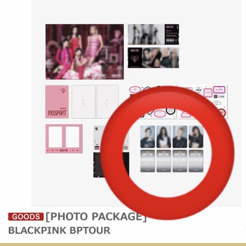 [USED] Blackpink Photo Package Jennie Trading Card Only