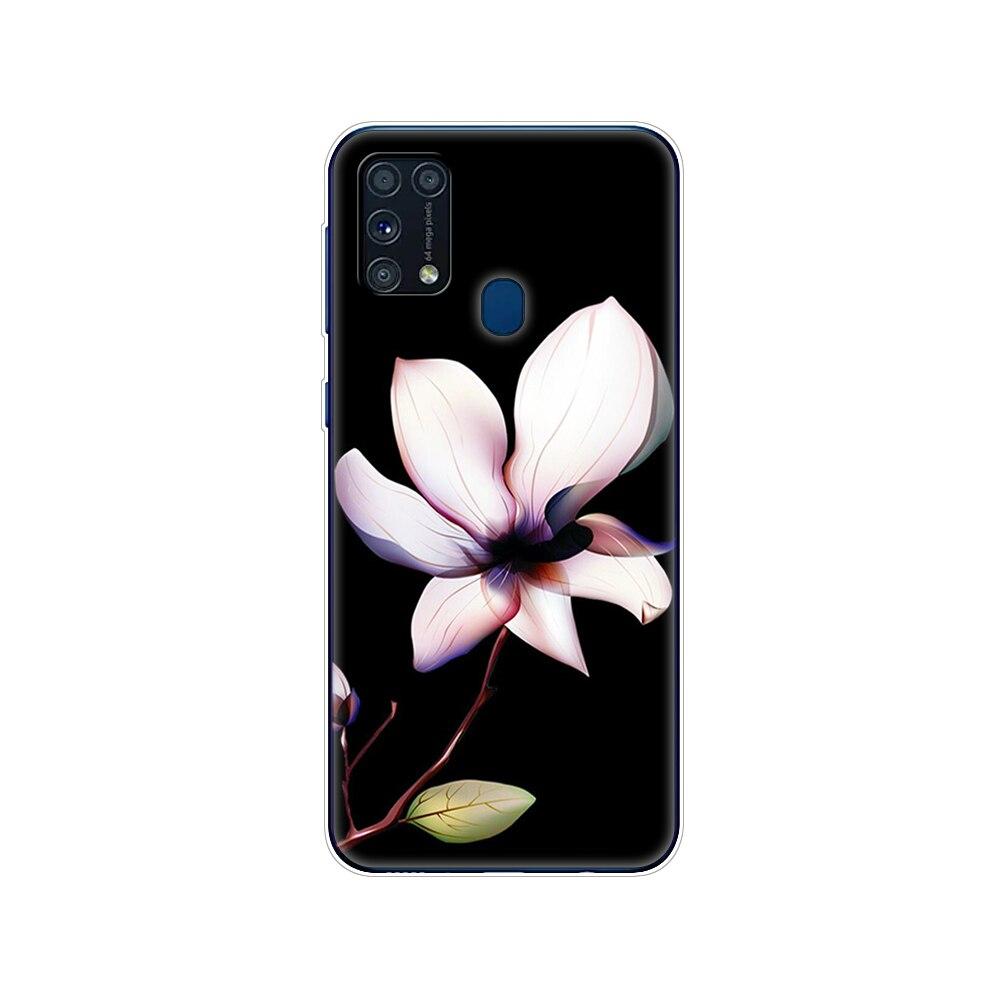 For Samsung M31 Case 6.4" Silicon Soft Tpu Cover For Samsung Galaxy M31 M 31 SM-M315FZBVSER M315 Phone Back Protective Shell