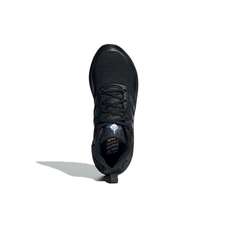 adidas Alphalava Guard Удобная универсальная ткань Прочные низкие повседневные кроссовки для бега Унисекс кроссовки Черные GX3546
