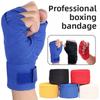Professional Training Cotton Boxing Bandages Sports Fitness Resistance Belt Sweat-absorbing Elastic Hand Guard Help Boxing Straps