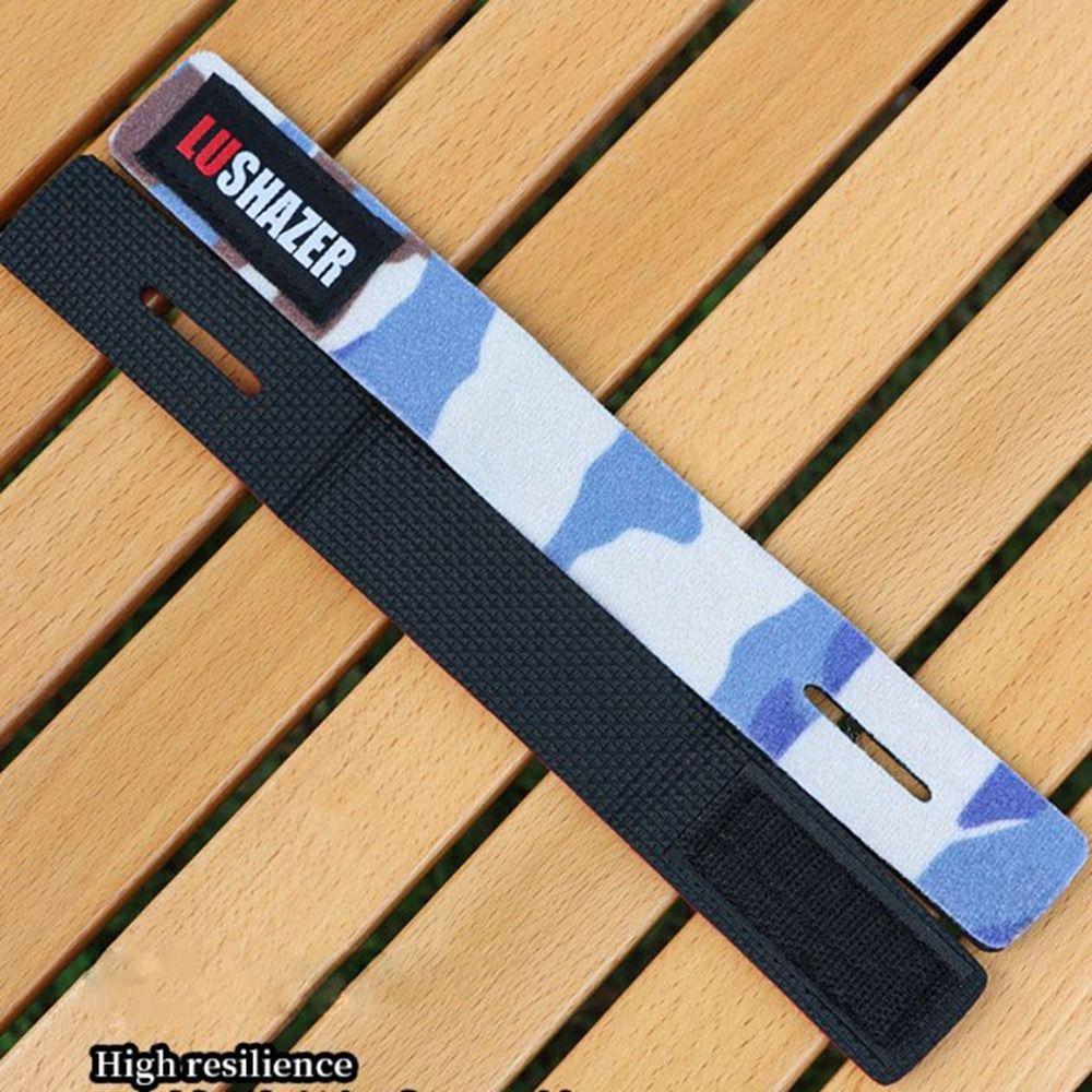 25*3*0.35cm Fishing Rod Tie 5 Colors Belts Loop High Quality Accessory Outdoor Tool