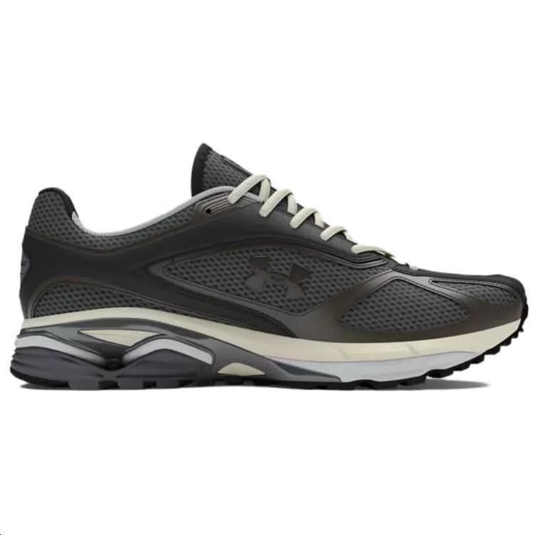 Under Armour Men's HOVR Apparition 'Castlerock Metallic Black Grey' Casual Running Shoes 3027595-104