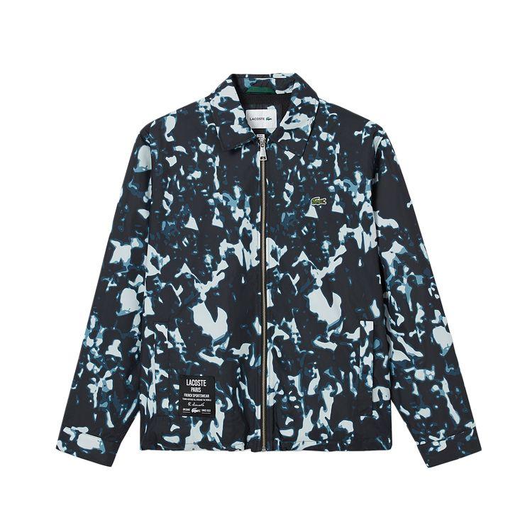LACOSTE Jacket Men's FIW/Camouflage Blue BH2594