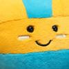 Мультяшная волейбольная плюшевая игрушка, двуногий спортивный мяч, плюшевый мягкий мяч, кукла, подушка для дома, офиса, спальни, украшение для детей и взрослых, подарок на Рождество и день рождения