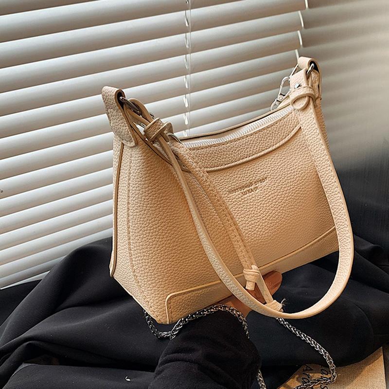 Текстурные красные сумки через плечо для женщин, новые модные универсальные сумки через плечо, осенние повседневные женские кошельки из искусственной кожи с буквенным принтом